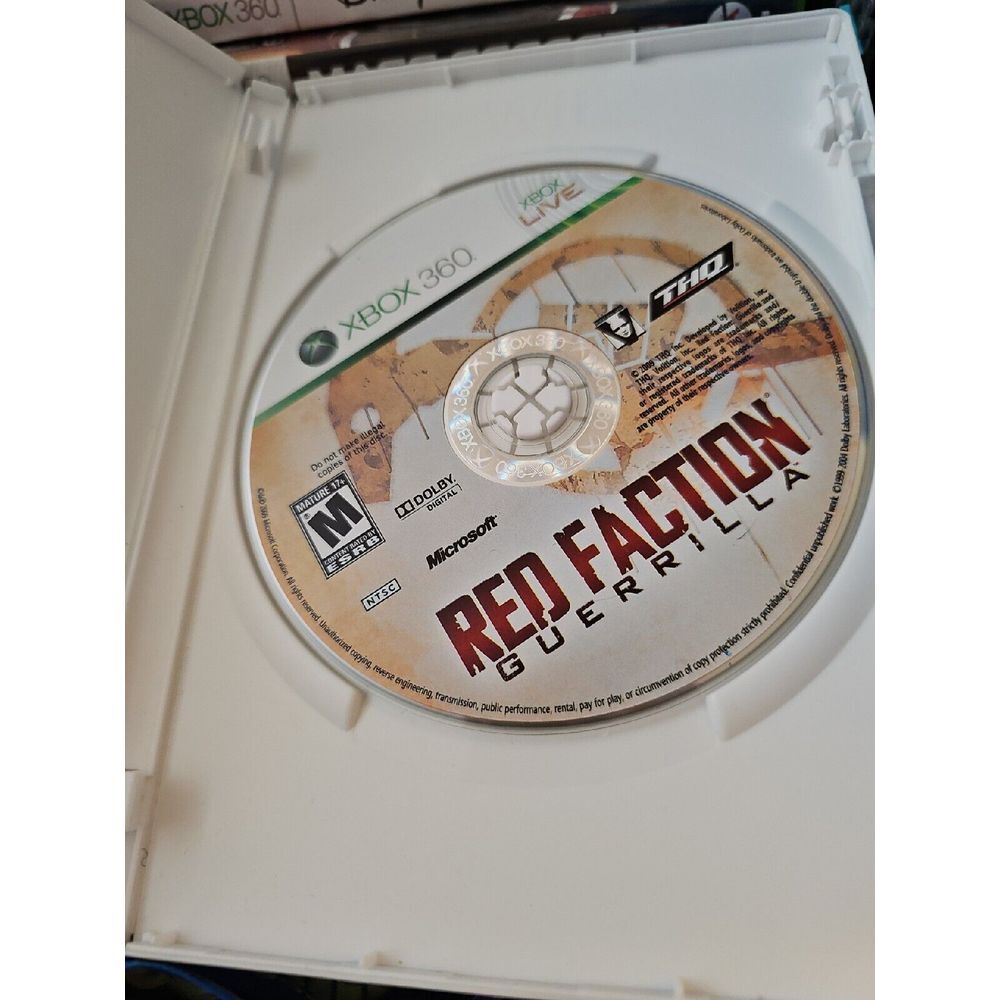 Red Faction: Guerrilla (Microsoft‎ Xbox 360, 2009) Game Only